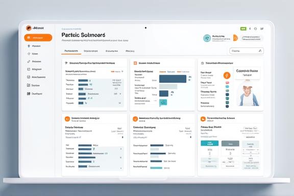 A clean dashboard UI of a community engagement platform.